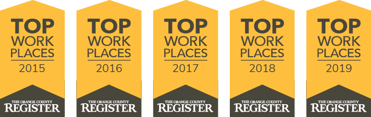 OC Top Work Places 5 Years in a Row